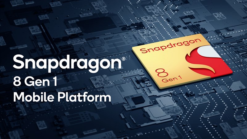 on chip Snapdragon 8 Gen 1 8 nhân có hiệu năng ổn định